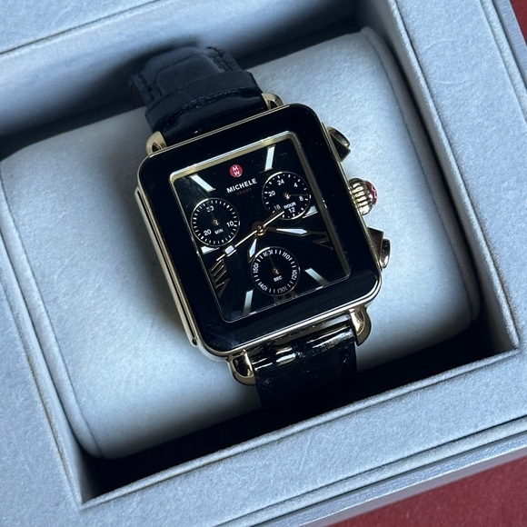 MICHELE Deco Sport Chronograph Watch - Picture 2 of 12